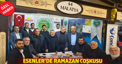 RAMAZAN BOYUNCA MALATYALILAR BU NOKTADA BULUŞUYOR