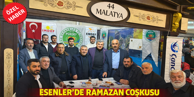 RAMAZAN BOYUNCA MALATYALILAR BU NOKTADA BULUŞUYOR