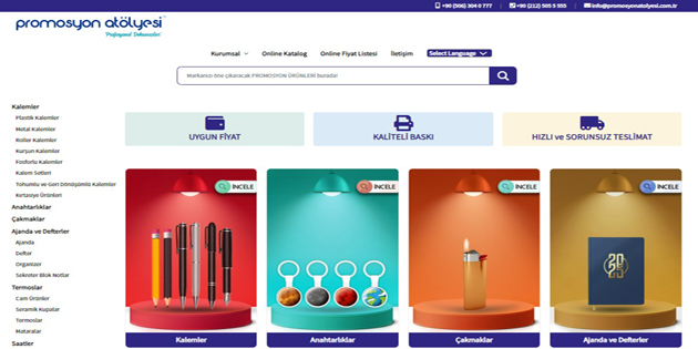 Promosyon Spiralli Defter ile Kurumsal Kullanım
